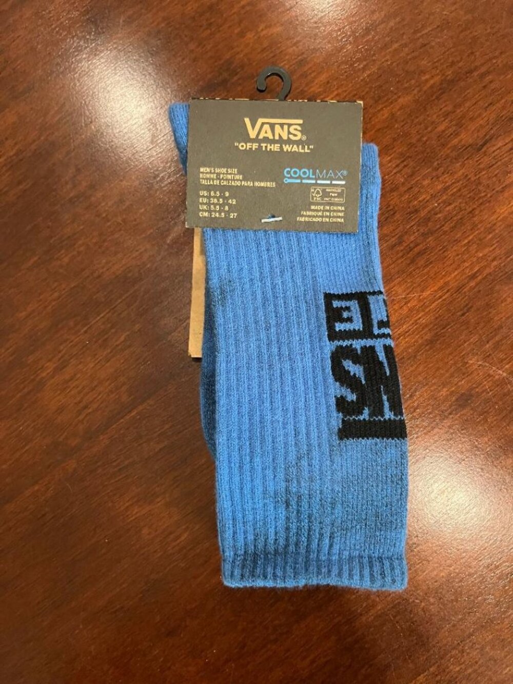 VANS MTE Men's Crew Sox - NWT